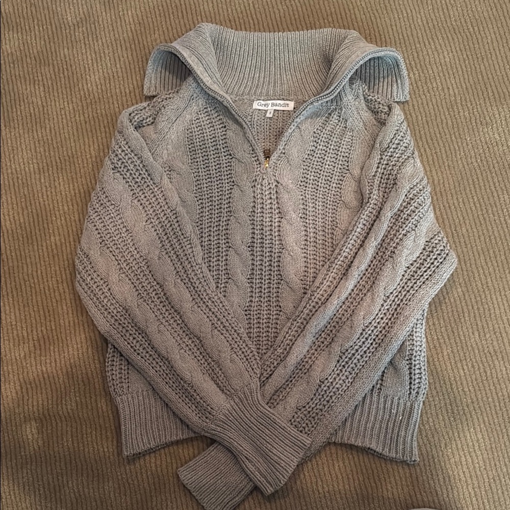 Grey Bandit - Let’s Cuddle Sweater